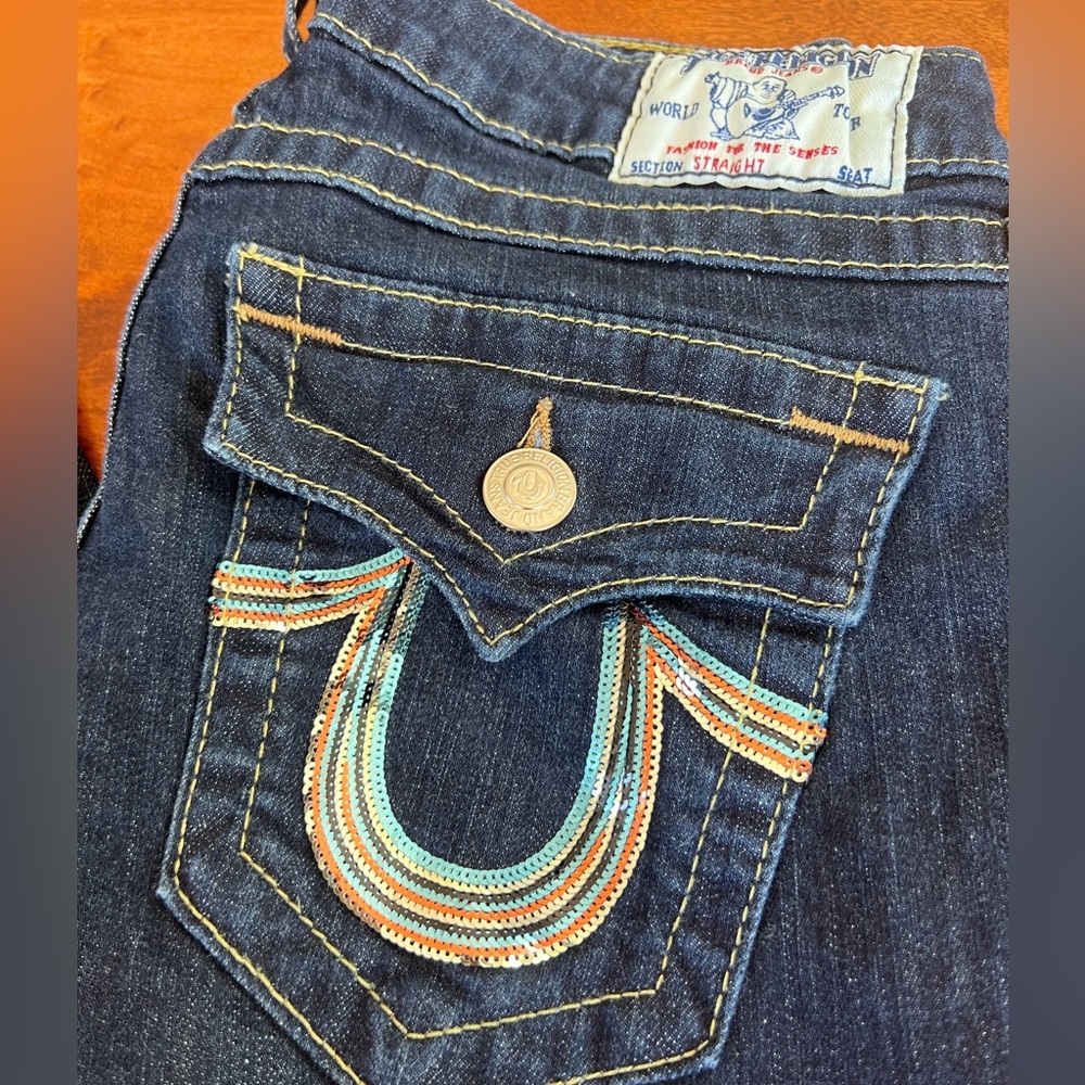 True Religion Straight Jeans- Size 29